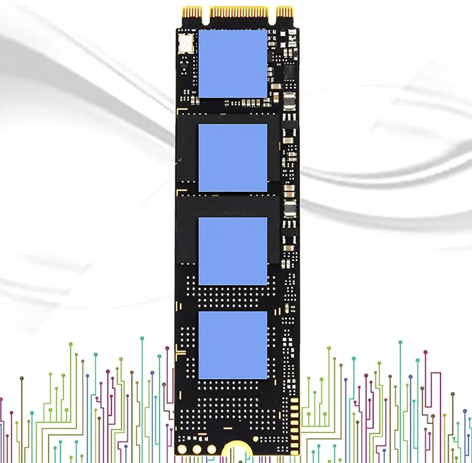 Termico Pad, 100 x 100 x 5mm 1.5W/m-k Silicone Morbido Pad di Conducibilità Termica Alta Conducibilità Termica CPU GPU Dissipazione di Calore Silicone Foglio