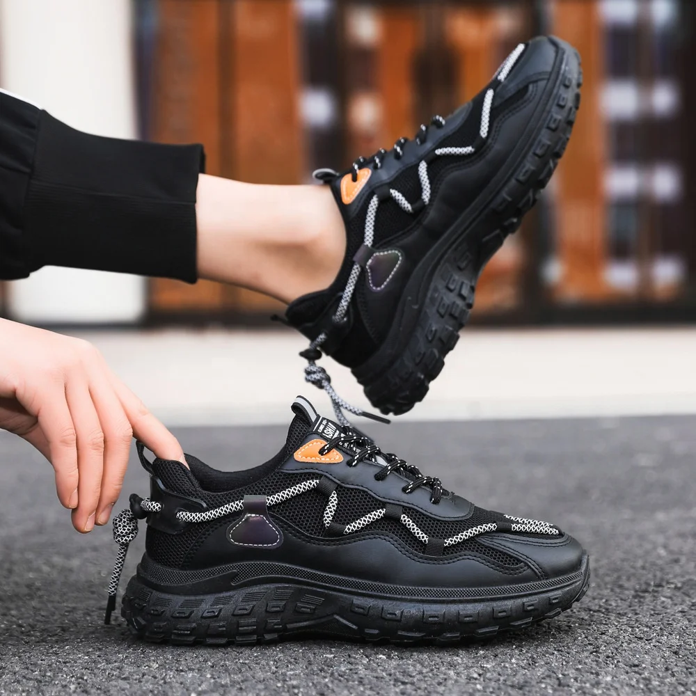 Zapatos Deportivos Tenis Con La Suela Gruesa Zapatos Deportivos De