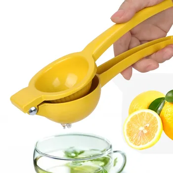 Bulk Order Manual Metal Juicer Ergonomic Aluminum Steel Lemon Clamp Fruit Press Tool for Home and Bar