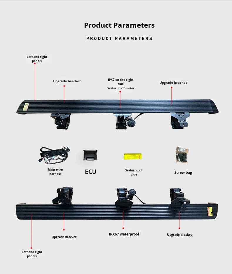 Electric Side Steps for Pickup Trucks