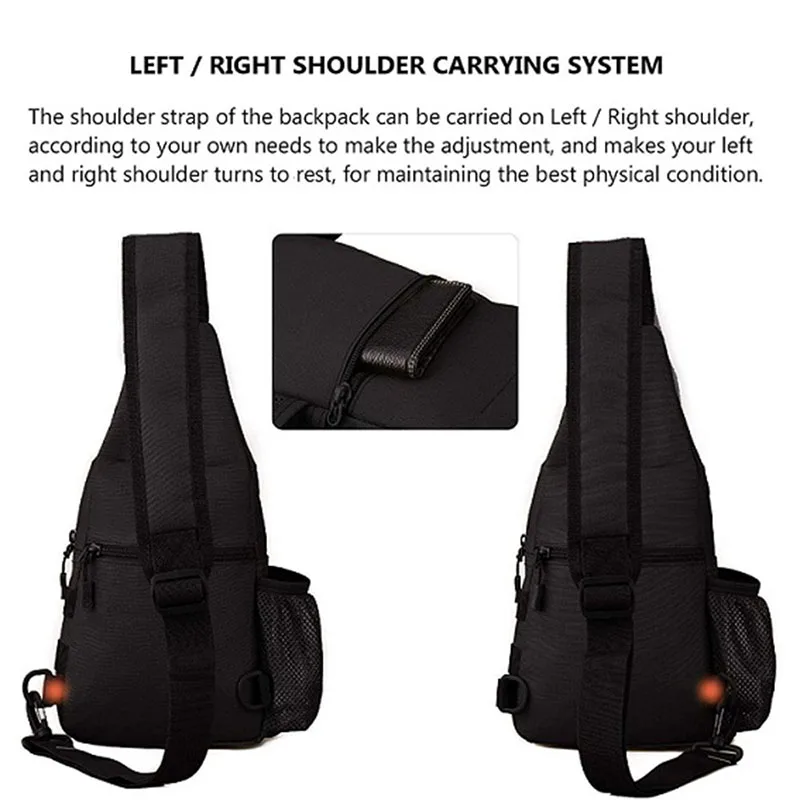 Customized Outdoor Tactical Chest Bag for Riding Camouflage Shoulder Bag Training Sling Pack Tactical Shoulder Bags