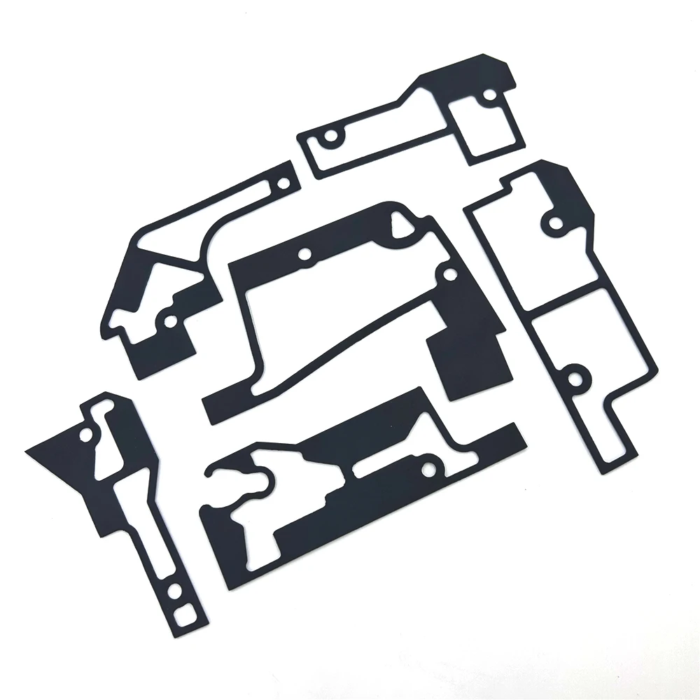 Uchel Cymharu NBR FKM EPDM Siliogyn Industrial Automotive Ruber Segl a Threfniadau Ruber Gasket