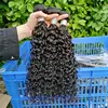 Cabello con ondas de agua