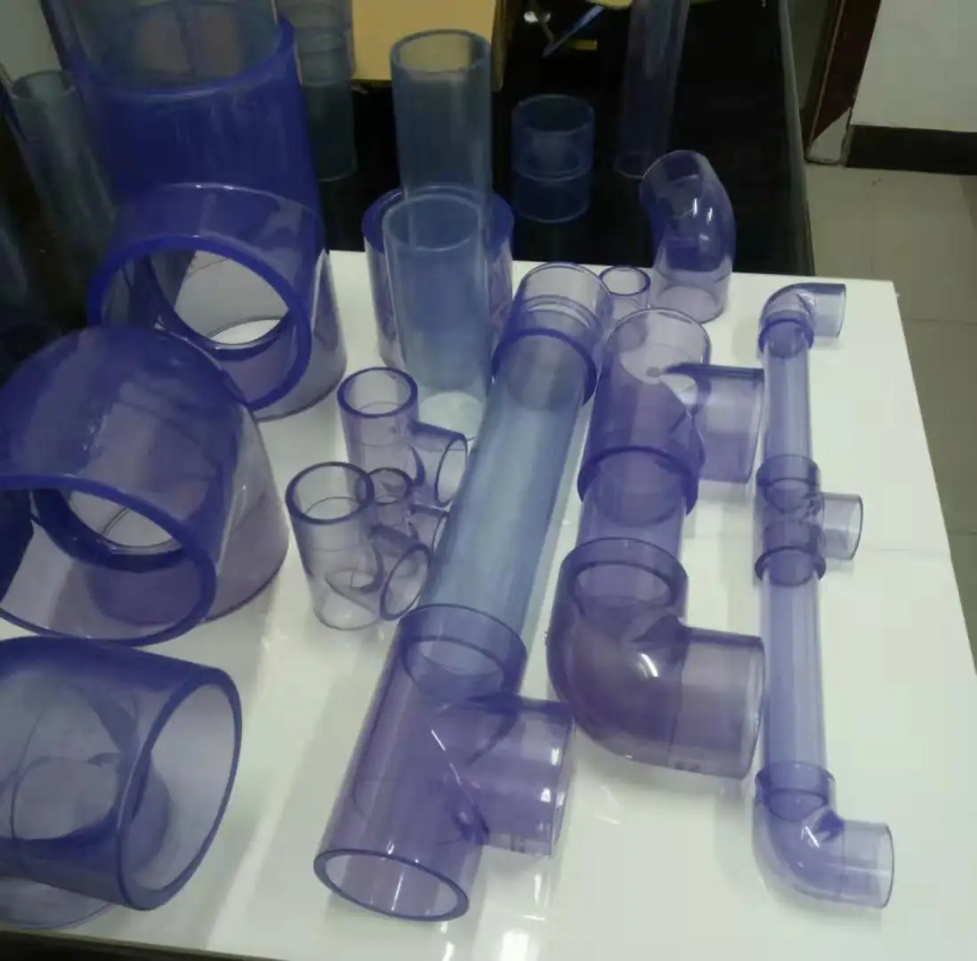 4 Foot (4') Length Of 1/2" (24mm) Clear PVC Pipe – Transparent Rigid Excelon R4000 Tube