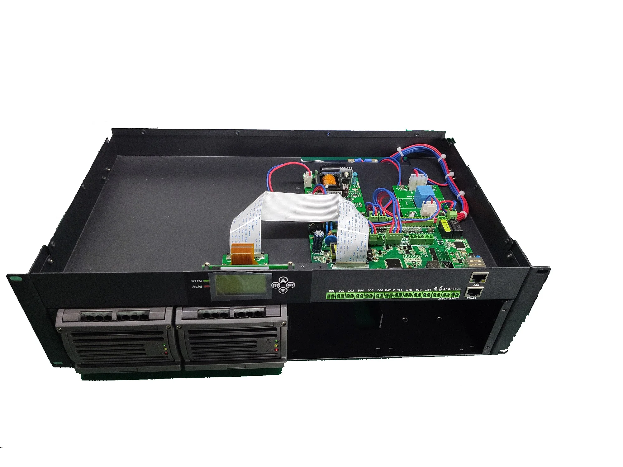 Customizable Rack Switch Power Supply - 220V AC to 48V DC