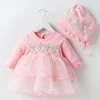 Bellissimo vestito da principessa rosa