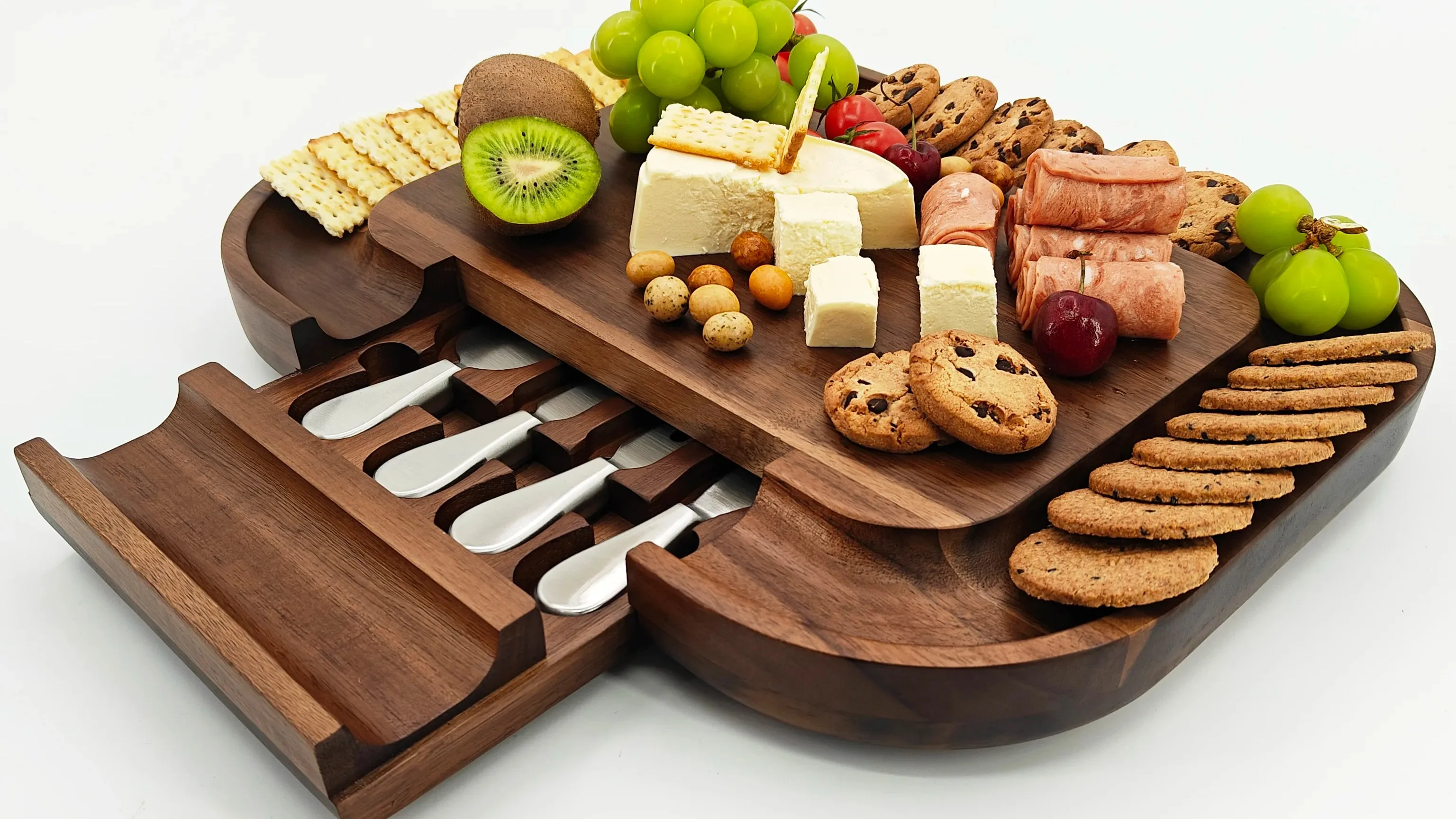 Luxury Wood Cheese Board And Knife Set Bamboo Cheese Board Large Wood Cheese Board Buy Bamboo