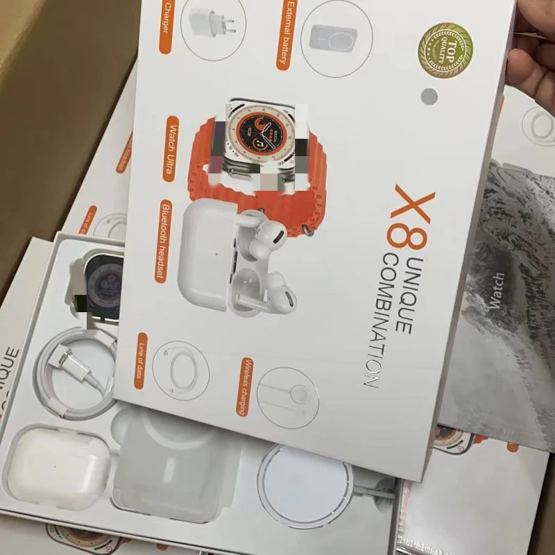 6 In 1 Smaet Watch Wireless Charger Phone Case Digital Gift