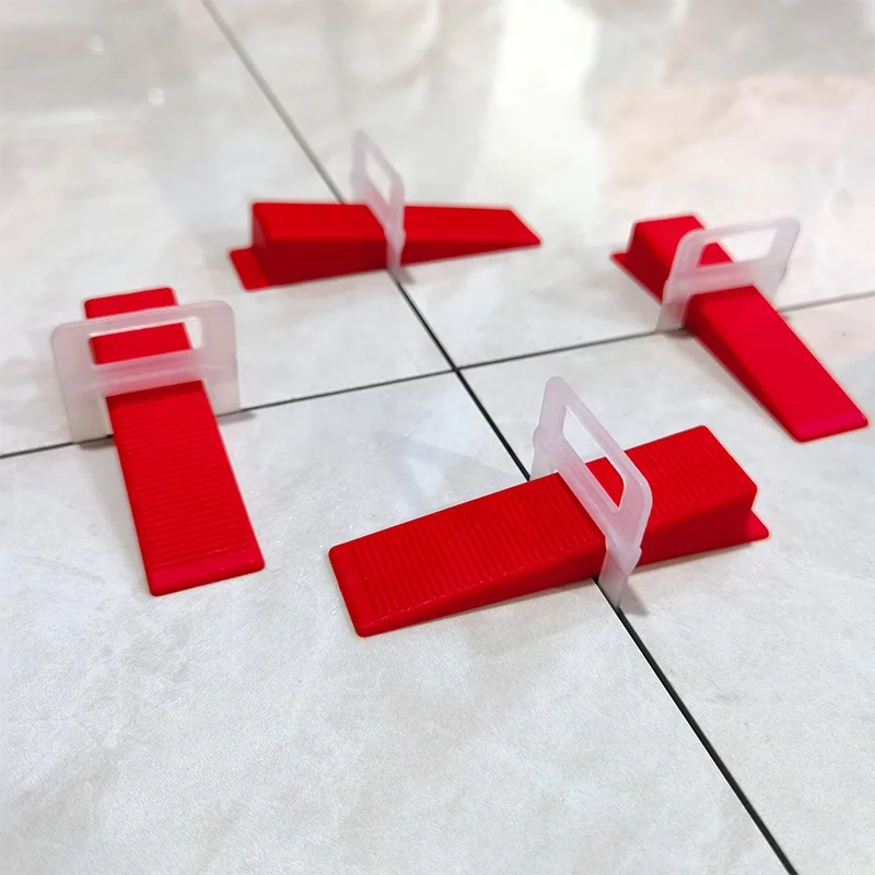 1mm 1.5mm 2mm 2.5mm 3mm Ceramic Tile Fixing Clips Leveling System 2mm Floor Tile Clip Accessories