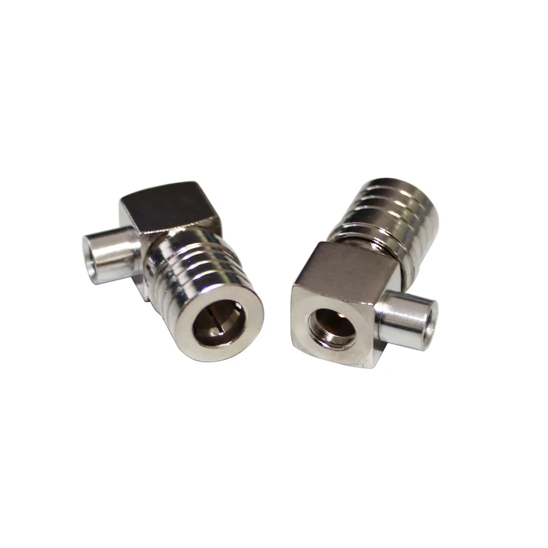 product hot style qma jwb2 coaxial connectors 50 ohm right angle qma male connector for rg405 cable and wire-2