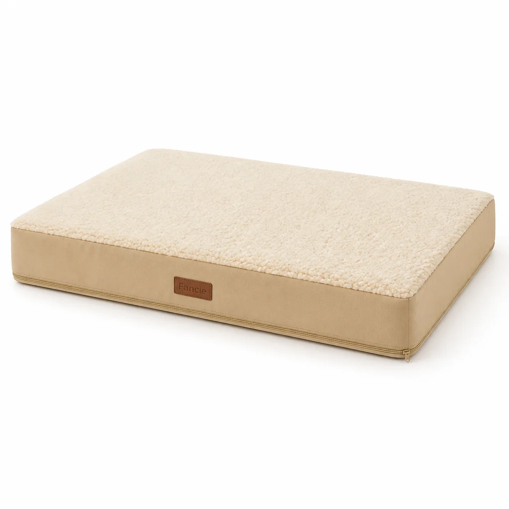Reversible Dog Bed Mat Sherpa Warm — Product details 1