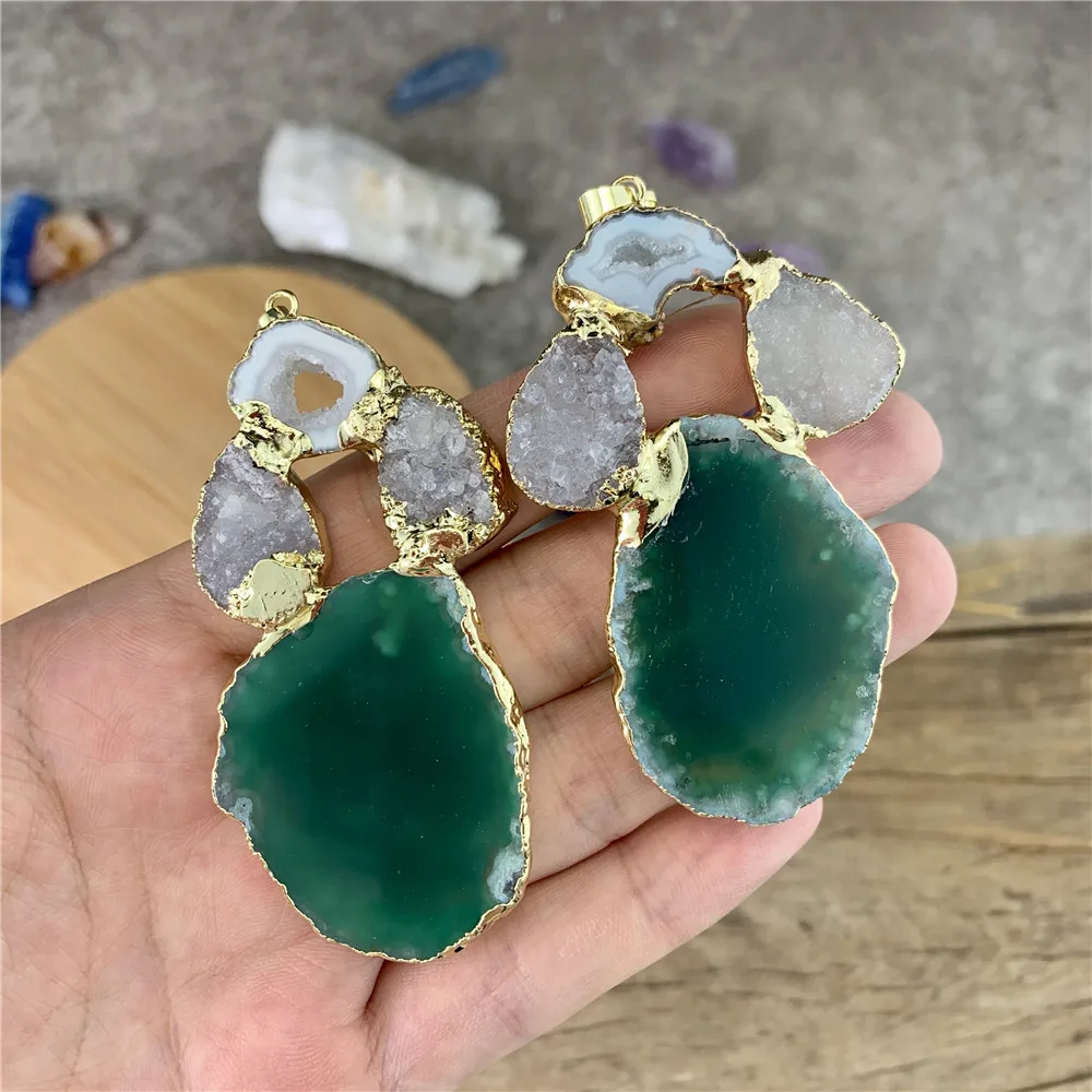 large gemstone pendant