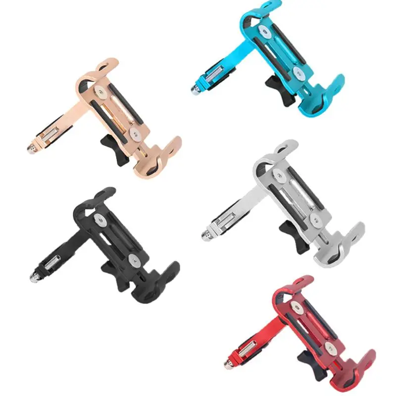 Алюминиевый велосипедный держатель телефона для мотоцикла GPS сотовый телефон Поддержка кронштейн на руль