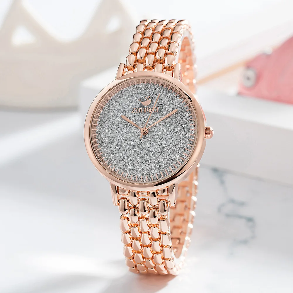 3pcs Set Fashion Women Watch Jewelry Set - Dolphin Necklace display picture 1