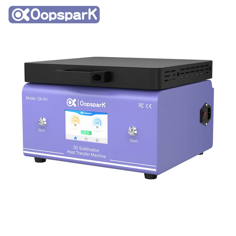Oopspark Phone case Mobile Cover Printing Machine 3d Sublimation Vacuum Heat Press Machine
