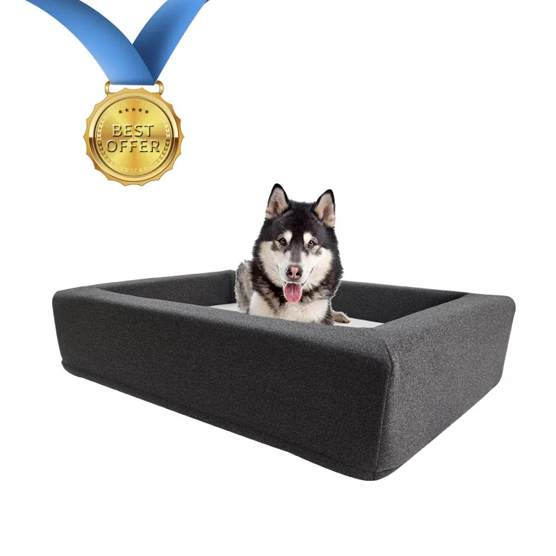 Wholesale Fluffy Pet Bed & Accessories Furniture Protector Calming Pet Bed Washable Plush Dog Couch