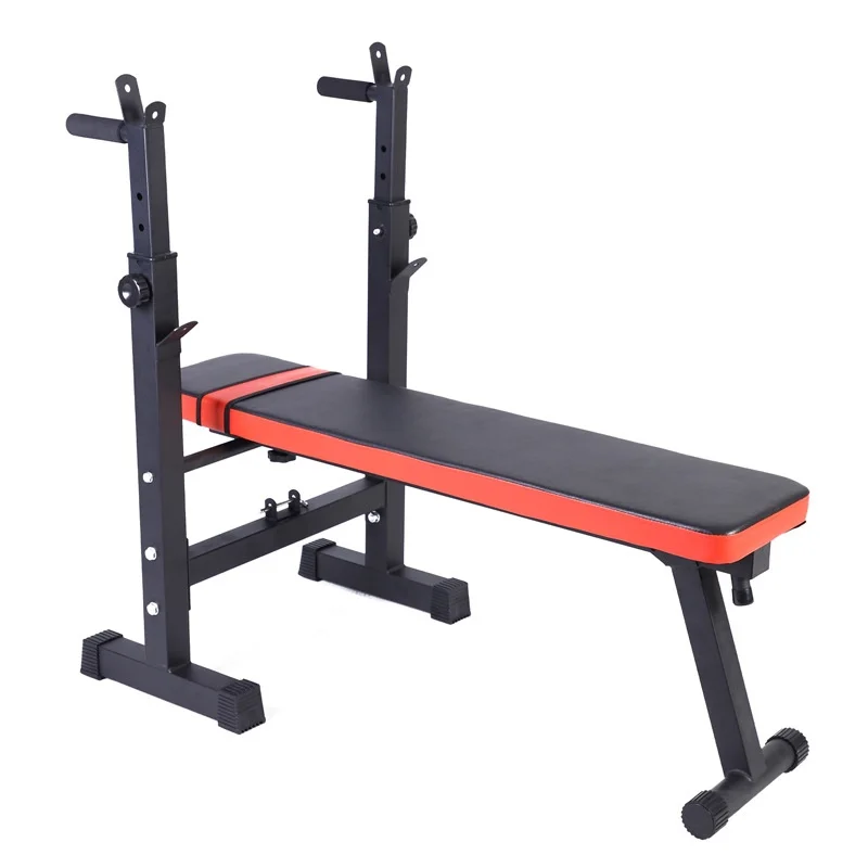 Cross-border Training Home-Use Foldable Adjustable Steel Frame Weightlifting product detail 1