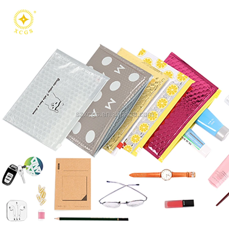 bubble ziplock pouch