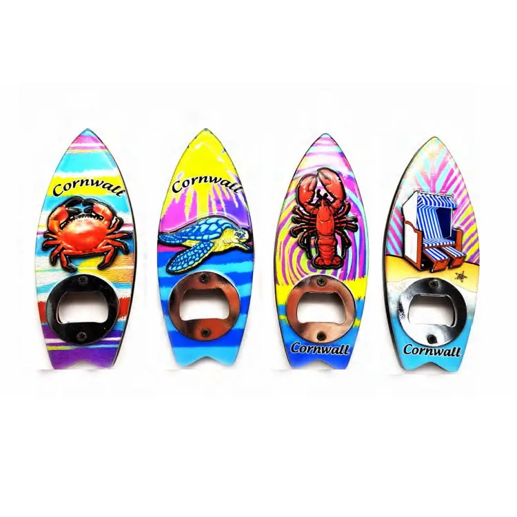 Custom Logo Tourism Souvenir Fridge Key West Souvenir Bottle