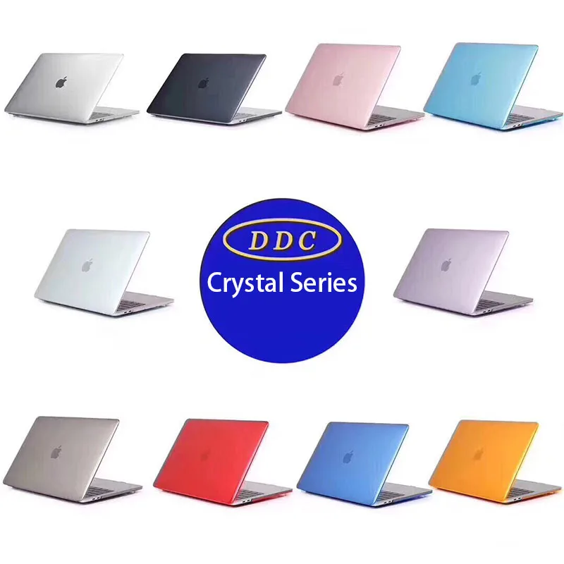 Factory Direct High Quality Smooth Soft-Touch Crystal Hard Shell Transparent Case for MacBook 11″ 12″ 13″ 15″