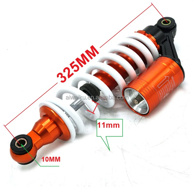 Задняя часть 325 мм амортизатор шокер подвески для мотоциклов Atv-125 250cc пит-Трейл