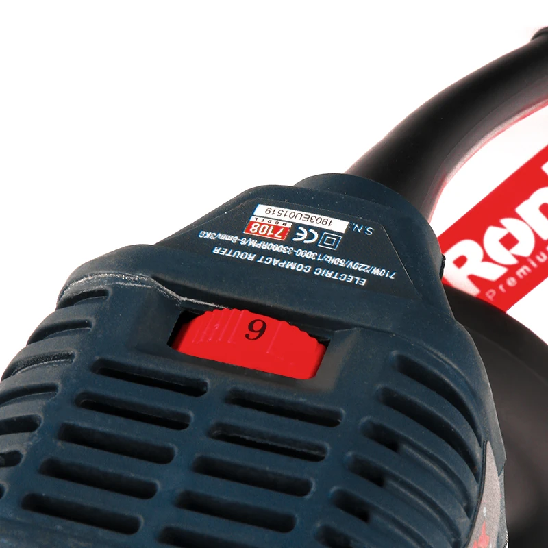 Профессиональный электрический триммер для дерева Ronix 7108 OEM 710 Вт 6-8 мм деревообрабатывающий промышленный роутер инструменты