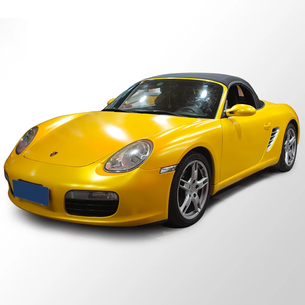 Carlas 1.52 17M Pvc Automotive Metallic Color PPF Vinyl Wrap Film Bubble-Free Color-Changing Film