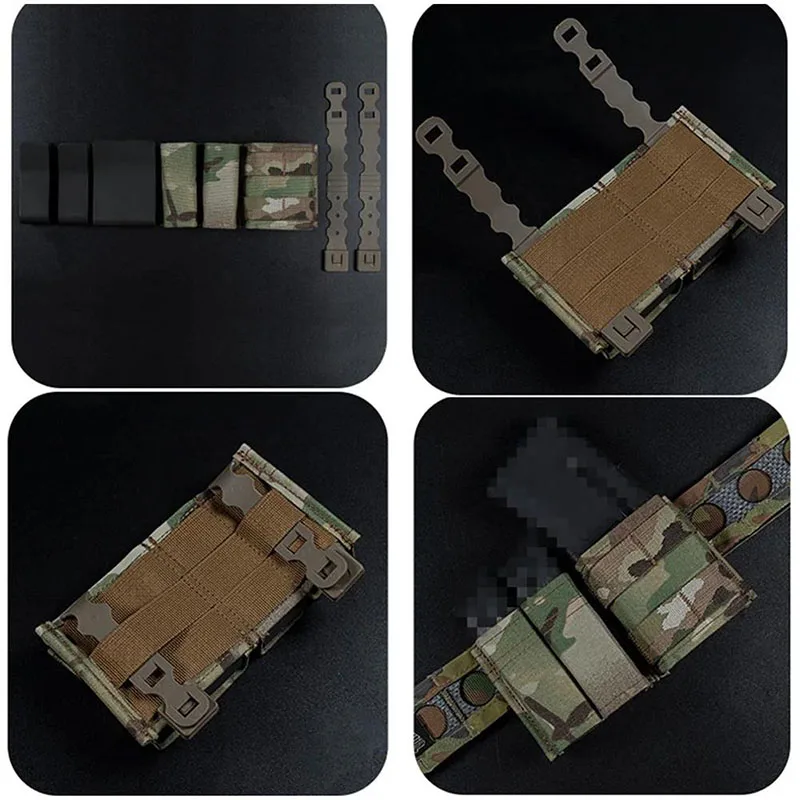 High Quality Durable Multifunctional Modular Equipment Outdoor Sport Enthusiasts Tactical Belt Hunting Belt with Medical Pouch