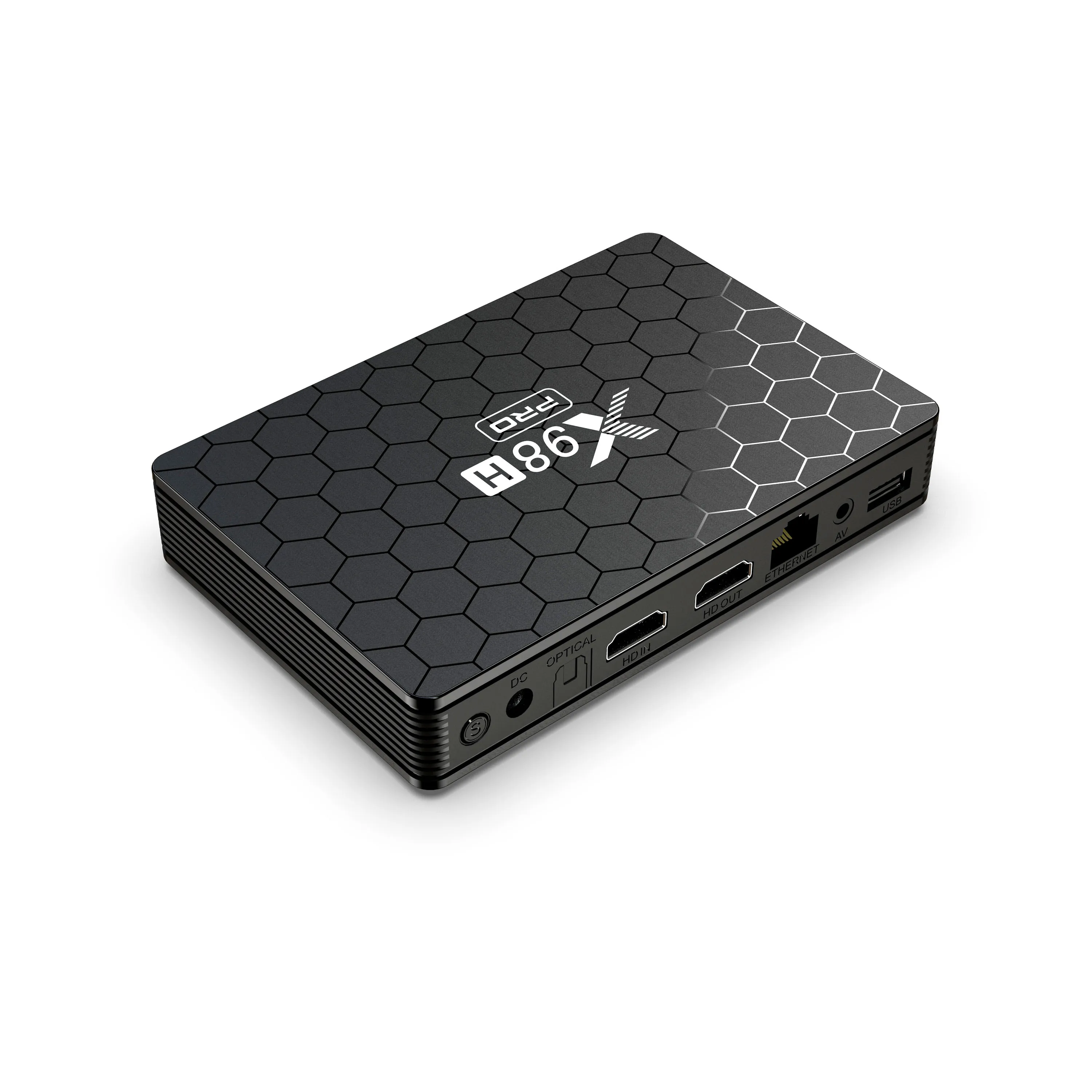 Factory Latest Android 12 X98H Pro H618 High Speed Wifi 6  Smart Tv Box Support Mobile Phones and Tablets Screen Sharing