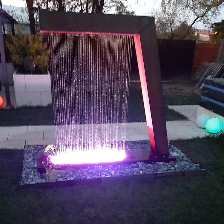 rain curtain water wall rain curtain water wall