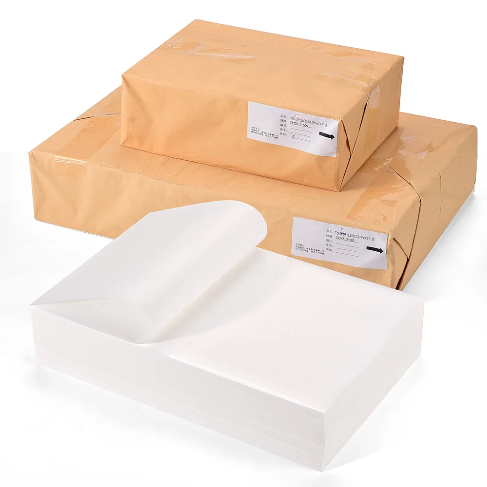 Premium A3+ Glossy White Waterproof Adhesive Vinyl Sticker Paper for Laser Printing