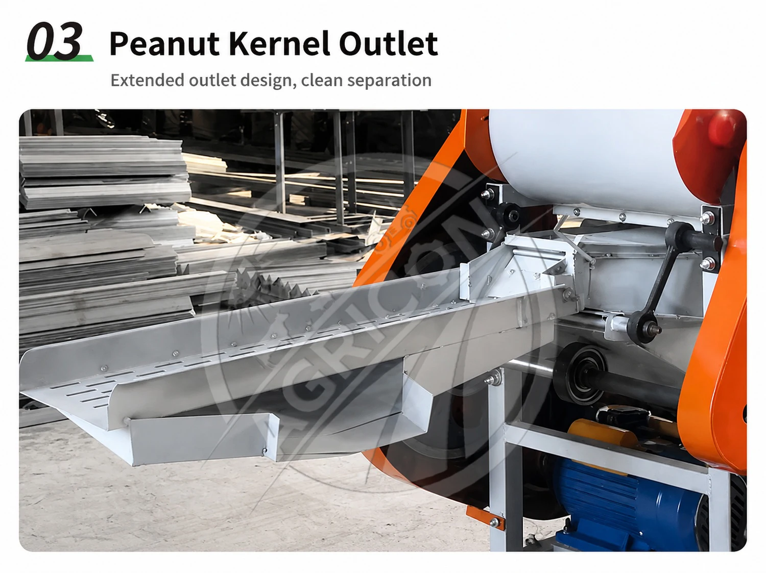 Double Roller Peanut Sheller