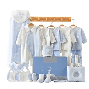 Newborn Clothes New Born Box Gift Set Baby Pajamas Rompers Clothing Sets