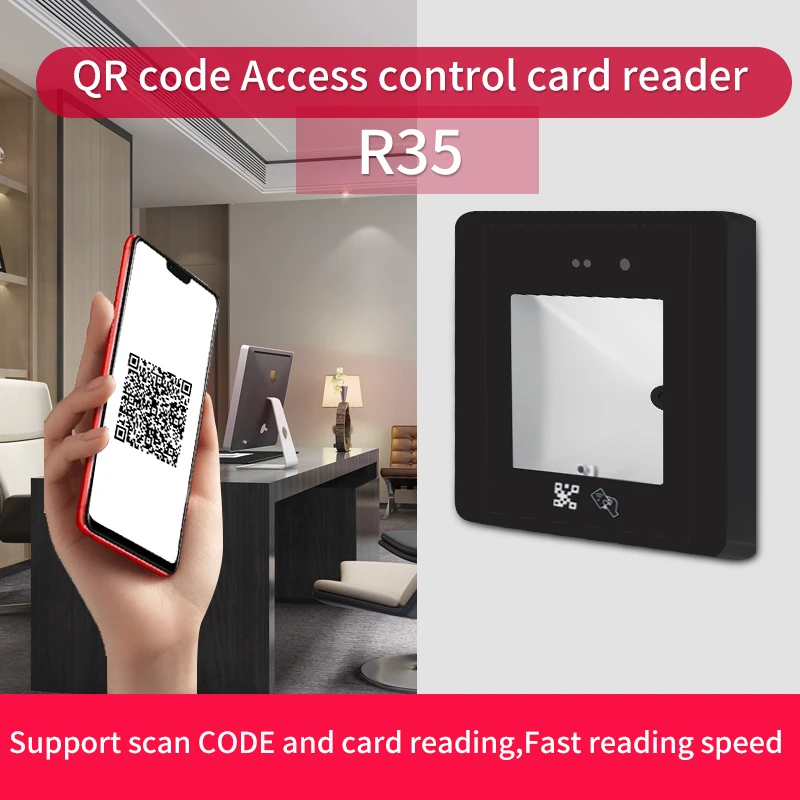 1D 2D QR Code R35 bar code scanner wireless barcode scanner reader QR code access controller