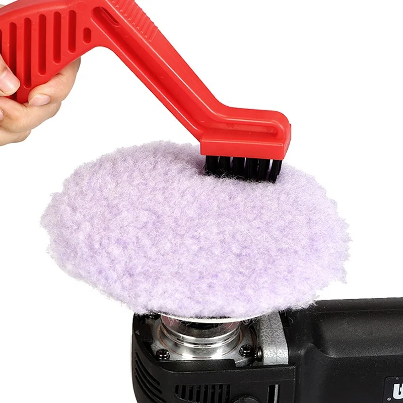 Car Polishing Buffing Wool Pads Sponge Disc Cloth Cleaning Brush