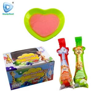 Hot Selling Custom Colorful Sweet Fruit Flavour Suck Jelly Pudding