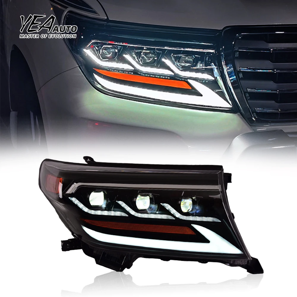 Auto Parts LED Headlights Headlight for toyota Land Cruiser Lc200 Landcruiser Lc 200 Fj200 Head Light Led Head Lamp 2008-2015