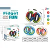 White mini double-sided ball magic beans-english color box