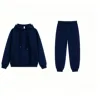 Dark Blue hoodie set-Jogger pants