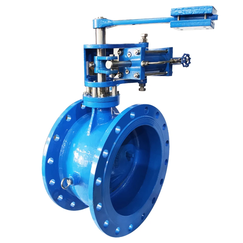JIS SS304 WCB DI  Water Manual Medium Temperature General CE DIN BS ANSI DN500-2000 Hydraulic Slow Closing Butterfly Check Valve