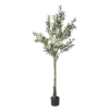 165cm Artificial Olive Tree Single Tall Trunk