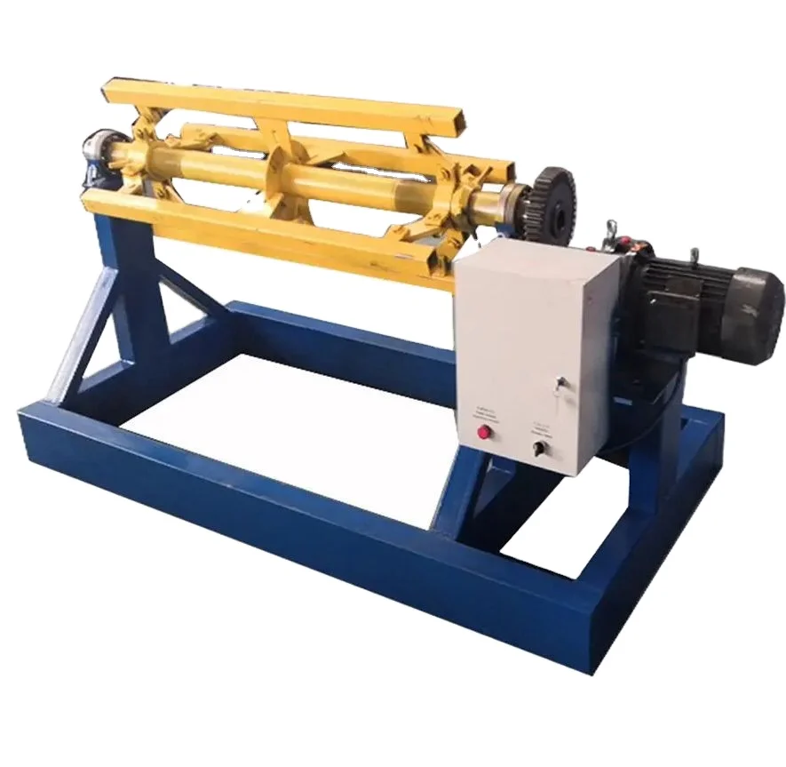 5 Ton  Steel Coilr Decoiler Manual or Hydraulic for the Roll Forming Machine