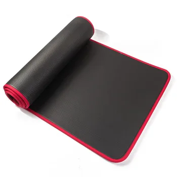 NBR Yoga Mat Anti Slip High Quality Eco Mat Exercise Fitness Rubber Foam Pads wholesale Pilates Sports Equipment