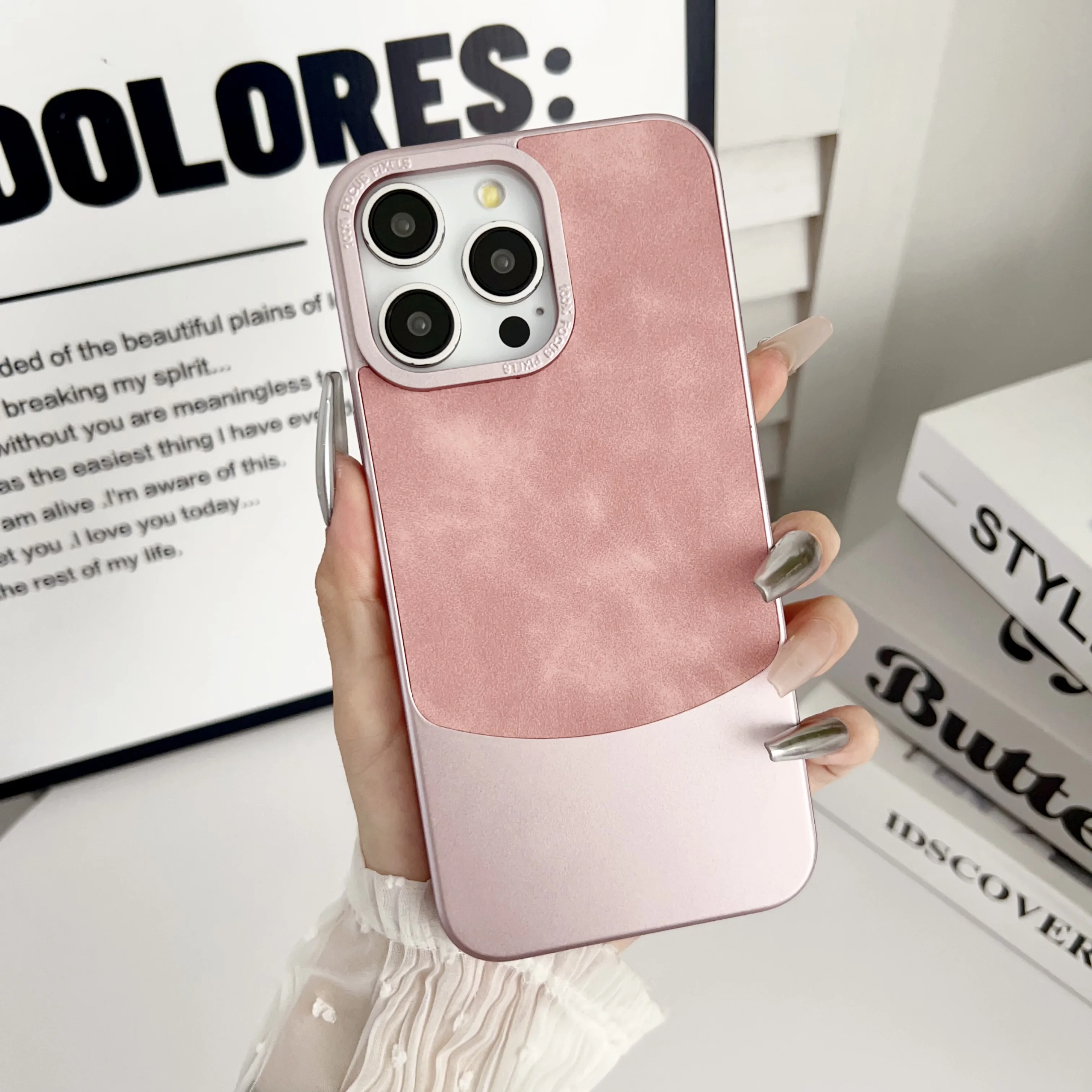 Maxun Wholesale Innovative Design Splicing Phone Case for iphone 15promax