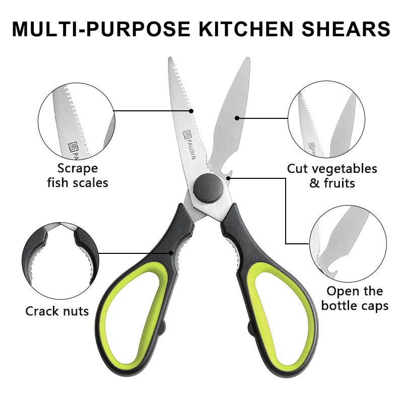 multifunctional apartale kitchen shears meat scissors