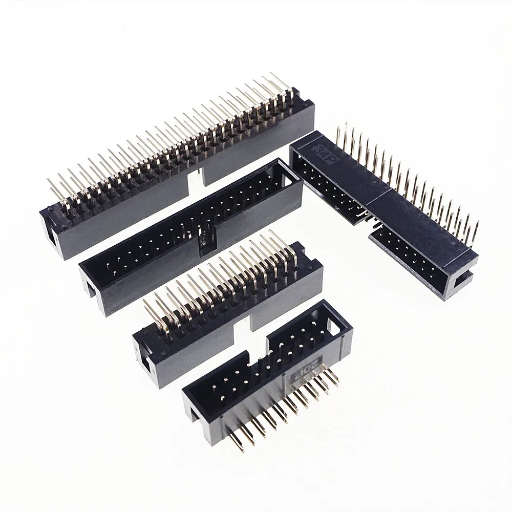 DC3-26 2.54mm 2x13 Pin Header Connector - Right Angle Male