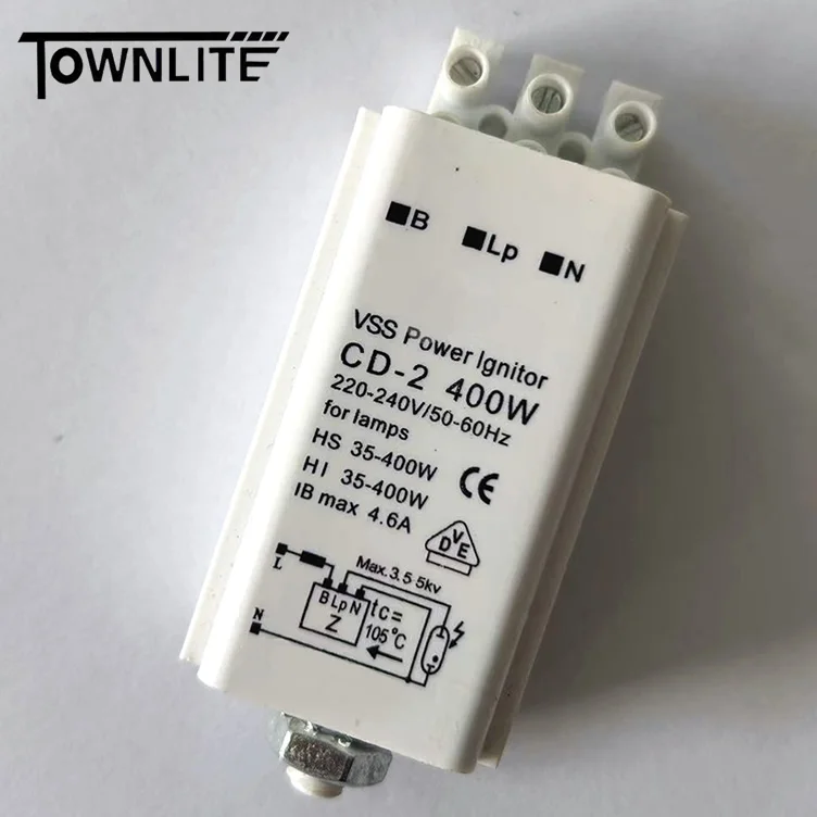 Electronic Ignitor for Sodium & Metal Halide Lamps (70W-400W