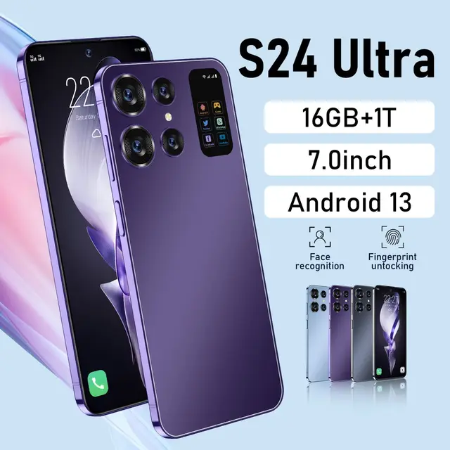 S24ULTRA Original S24 Ultra S24 Nuevo Smart Phone Smartphone For