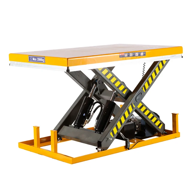 500 kg 1 ton scissor hydraulic lift tables electric lifting table