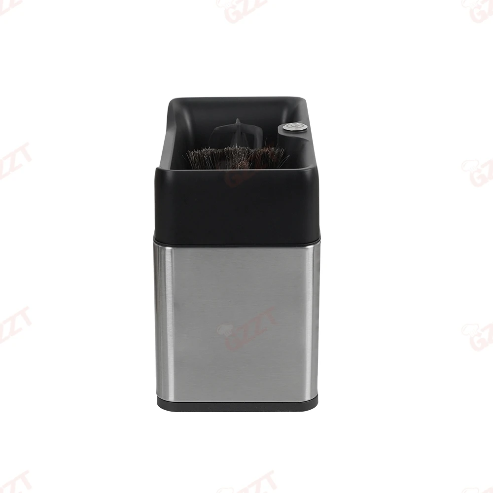 12V Full Automatic Espresso Portafilter Cleaner Commercial Electric Coffee Machine French Operating Language Power Bowl Tool
